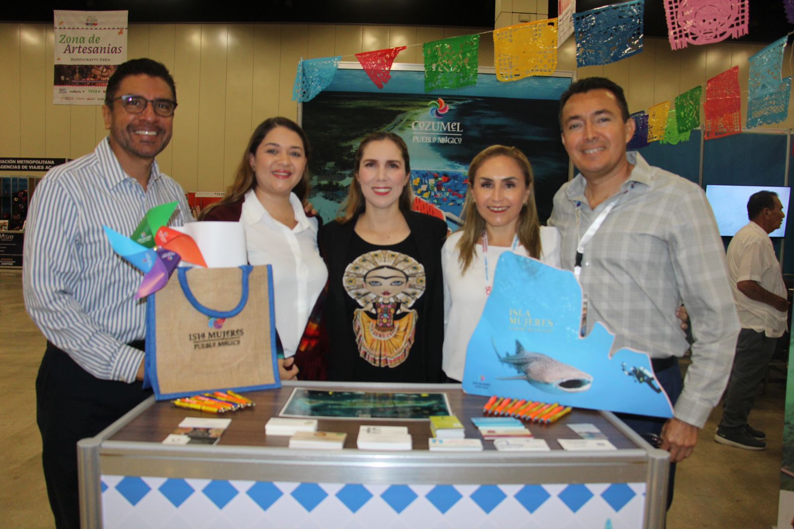 Concluye con éxito la participación de Isla Mujeres en el Tianguis Internacional de Pueblos Mágicos